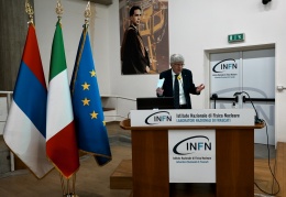 Dr Fabio Bossi, INFN-LNF Director