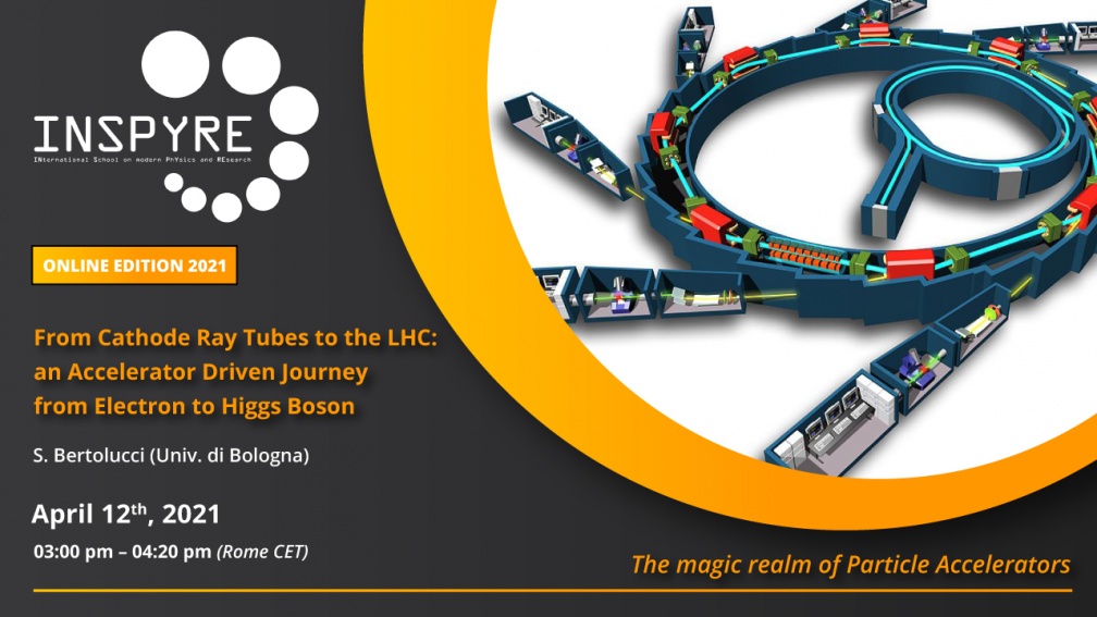 From Cathode Ray Tubes to the LHC: an Accelerator Driven Journey from Electron to Higgs Boson - S. Bertolucci