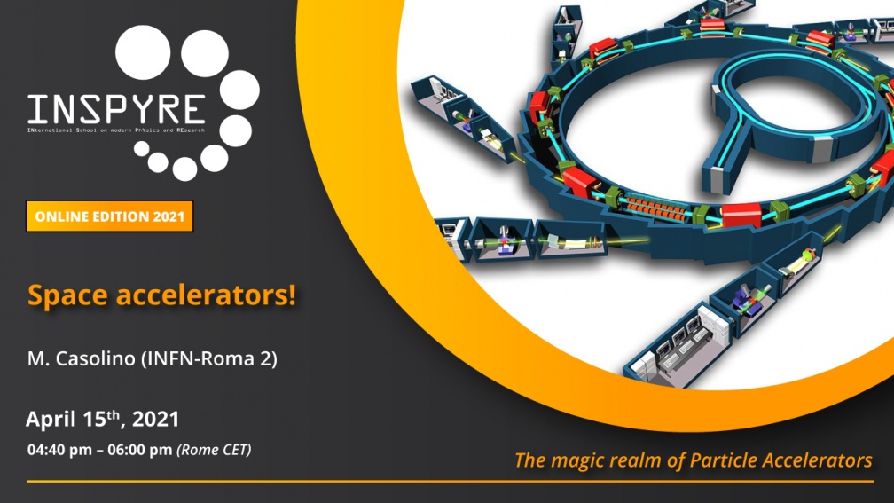 Space accelerators! - M. Casolino